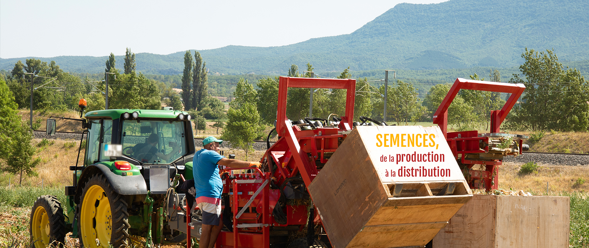 Traceur ramasse semences